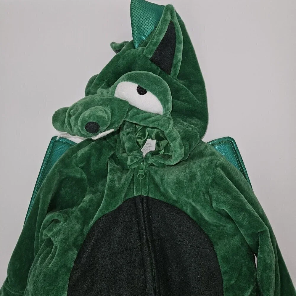 Green Dragon 2 pc Halloween Costume Baby OS Approx 12-24 Months?? Jacket Pants